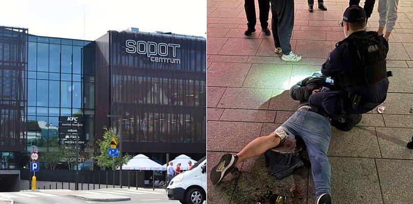 Pijany złodziej zaatakował na dworcu w Sopocie! Ranił ochroniarza i przechodnia - 36947