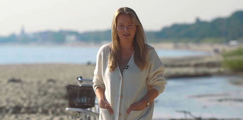 Znana prezenterka odkrywa Sopot po sezonie [WIDEO] - 37262