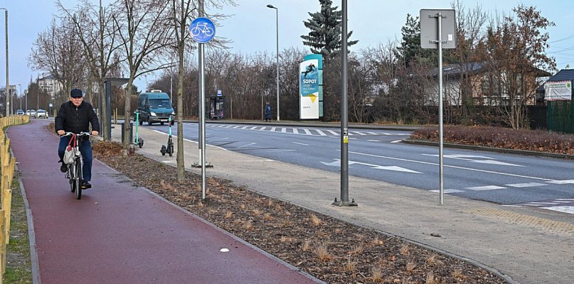 Takiej zmiany chcieli rowerzyści w Sopocie? Zobacz ul. Łokietka po przebudowie - 37818