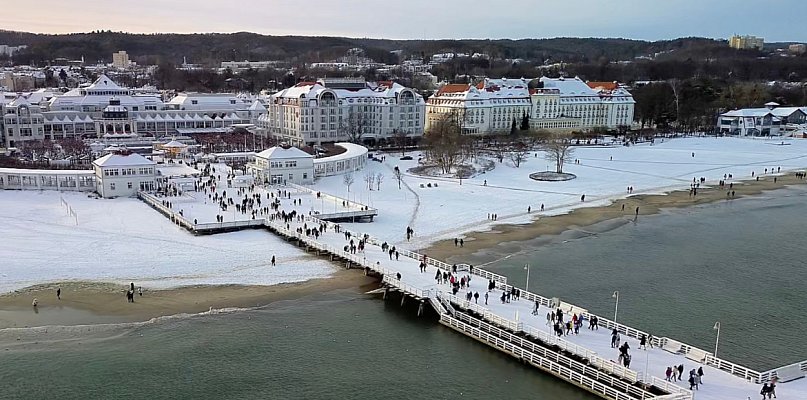 Nadchodzą ferie w Sopocie. Olbrzymi wzrost zainteresowania Bałtykiem - 38512