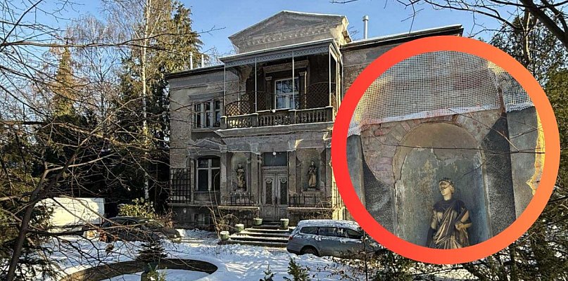 Co się dzieje z willą Bergera? Siatki, pęknięcia i odsłonięta cegła - 38728