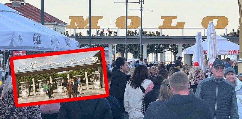 Znany od lat napis „MOLO” zniknie z Sopotu! Zastąpi go neon w kształcie fal - 38782