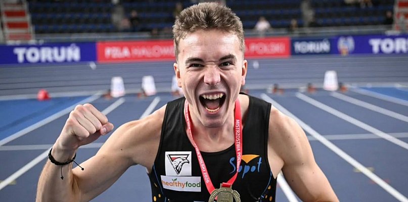 Jakub Szymański mistrzem Polski! Fenomenalny wynik zawodnika SKLA Sopot
