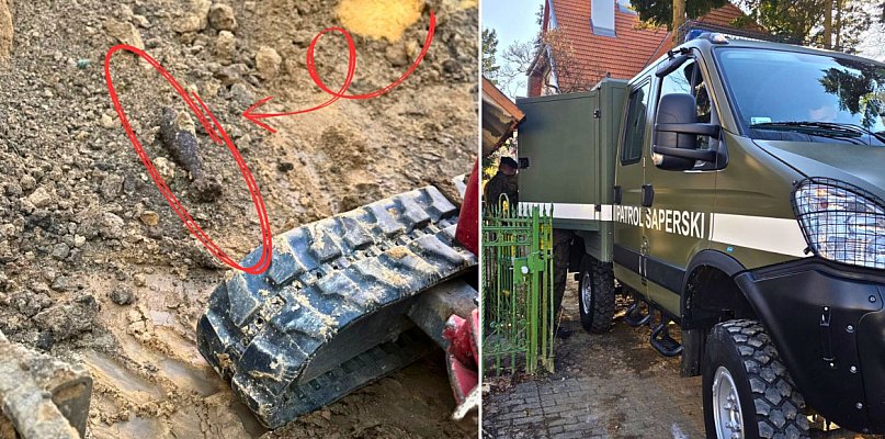 Niewybuch z czasów II wojny światowej znaleziony w Sopocie