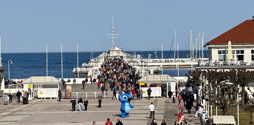 W Sopocie trwa próba generalna przed świątecznym oblężeniem [WIDEO]