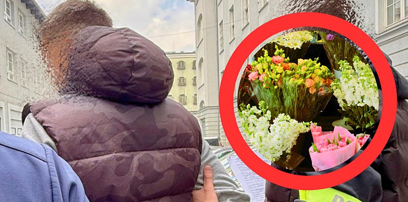19-letni "romantyk" z Gdańska. Włamał się do kwiatomatu po prezent dla...