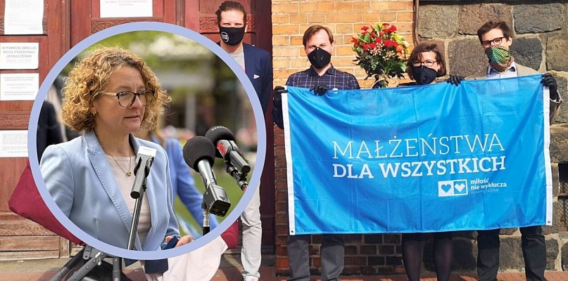 Prezydentka Sopotu odpowiada ws. małżeństw jednopłciowych