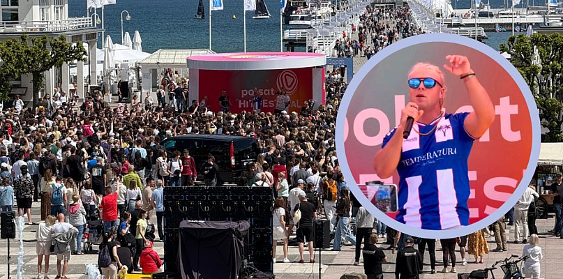 Skolim rozkręcił imprezę w Sopocie! Koncert przy molo przyciągnął tłumy [WIDEO]