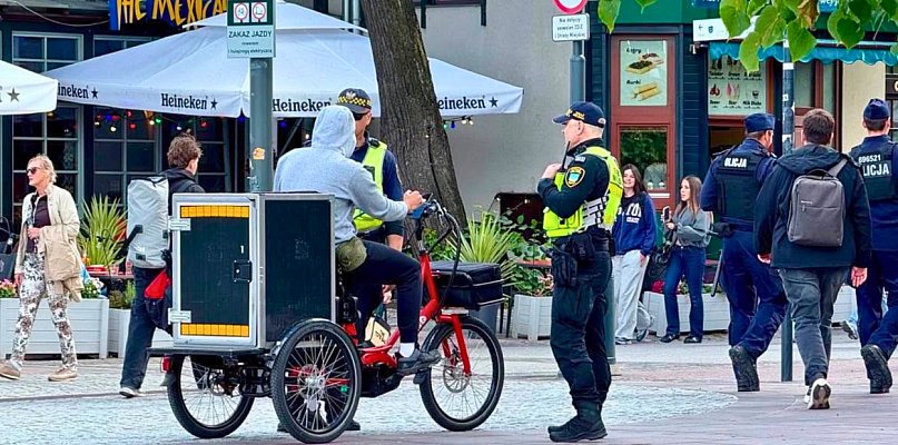 Wysyp mandatów w Sopocie. Rowerzyści na celowniku Straży Miejskiej