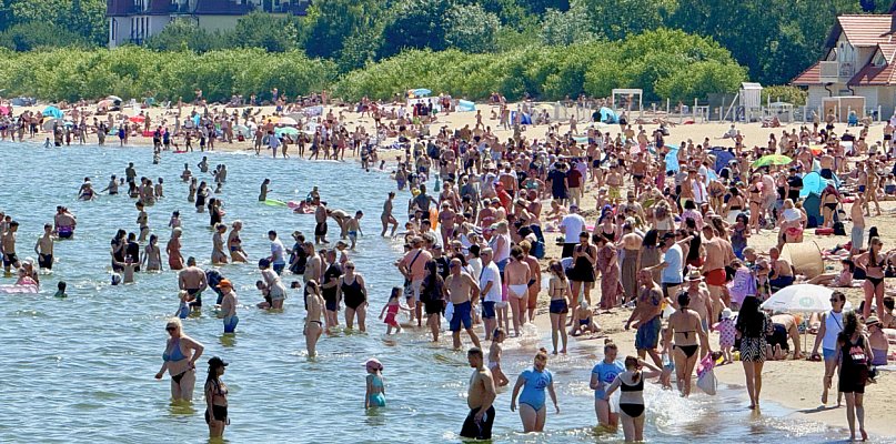 Wideo z plaży w Sopocie zrobiło furorę! "Jakaś forma masochizmu"