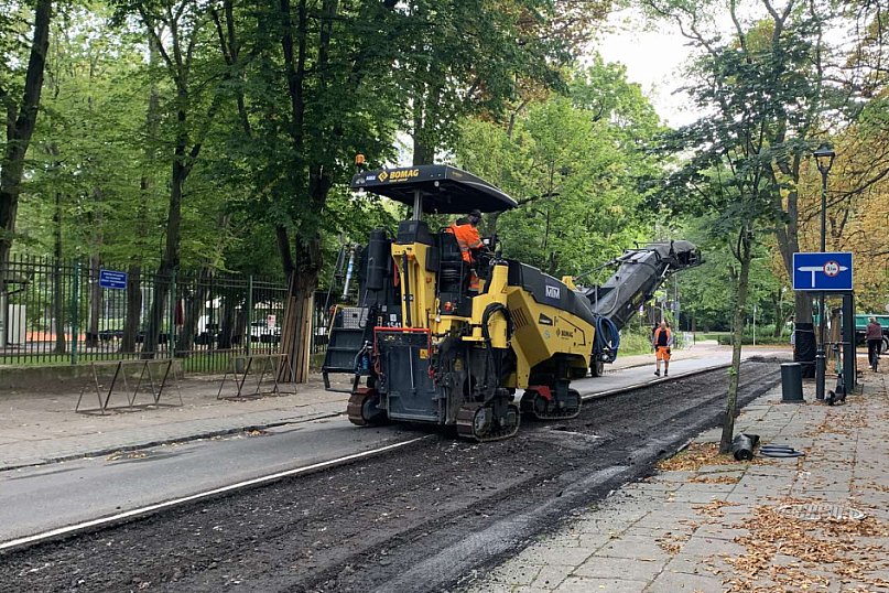 Remont ulicy Goyki w Sopocie. Warto czekać na efekt [FOTO]