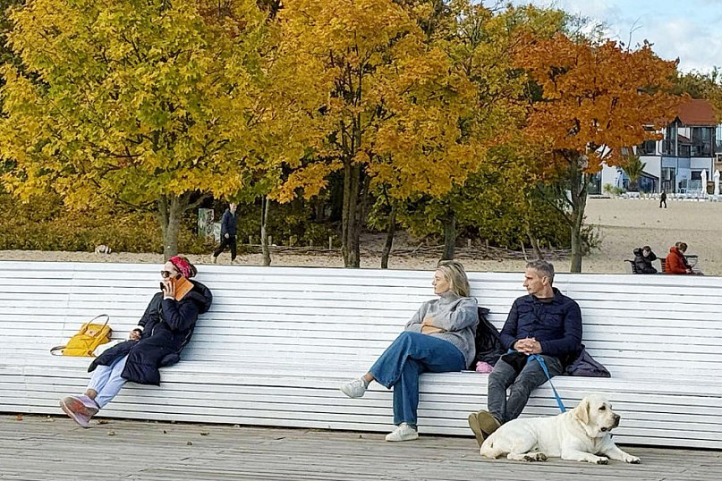 Sopot zachwyca kolorami na jesiennych zdjęciach [FOTO]