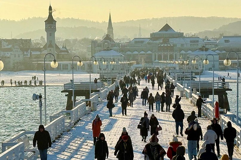 Sopot zachwyca na zimowych zdjęciach w pierwszy weekend ferii [FOTO]