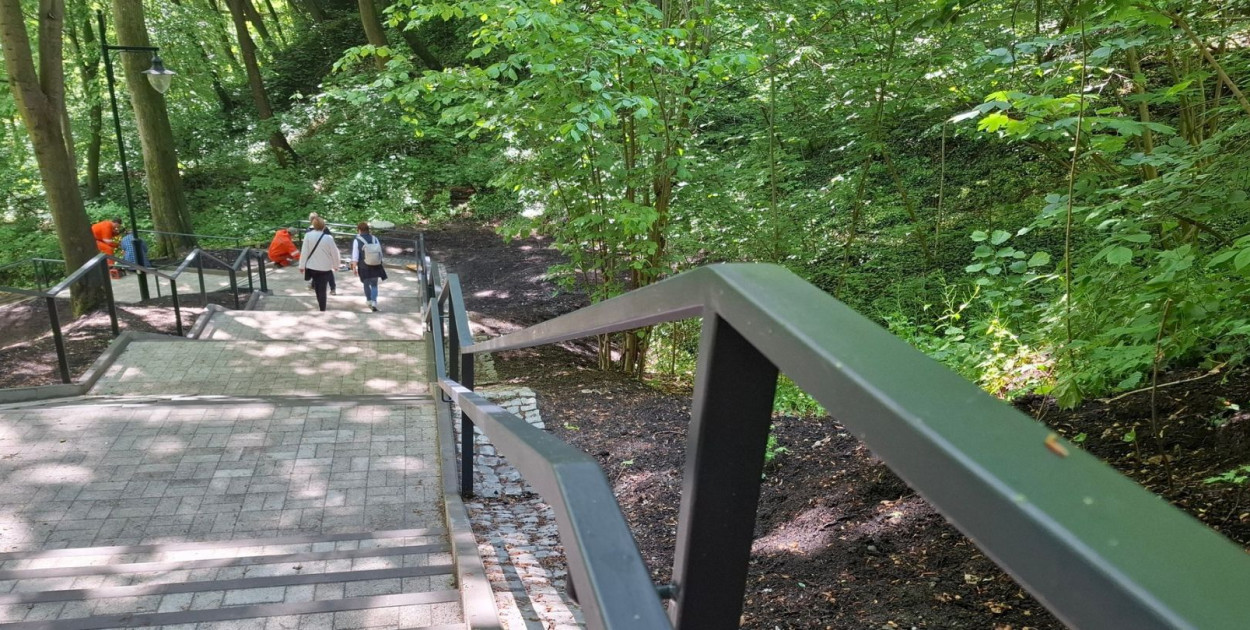 Sopot zyskał bezpieczne zejście do Parku Północnego