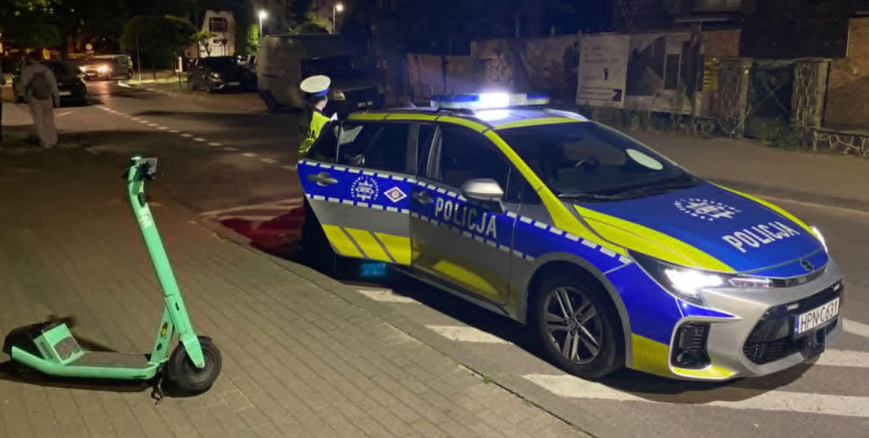 Czterech pijanych na hulajnogach w Sopocie! Zapłacą ogromne mandaty