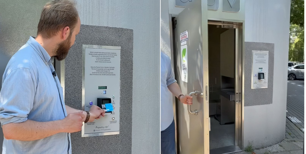 Toalety w Sopocie za 0 zł? Tak, ale tylko z kartą mieszkańca [WIDEO]