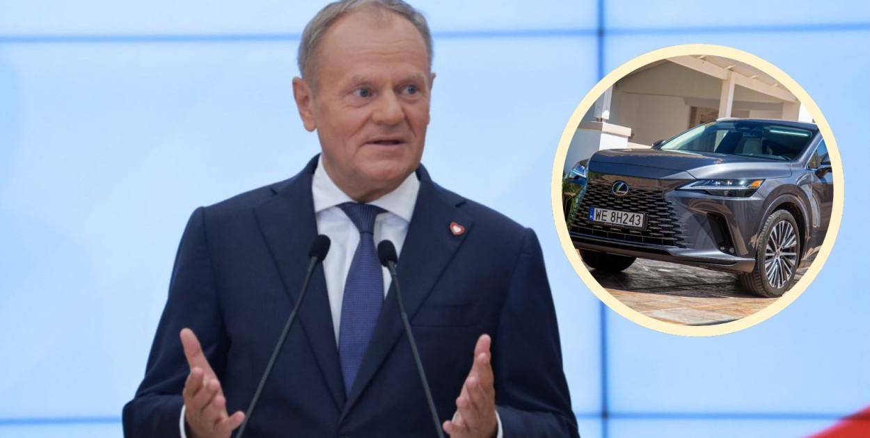 Fot. Donald Tusk oficjalny profil na fb, rzecznik rządu, materiały prasowe Lexus