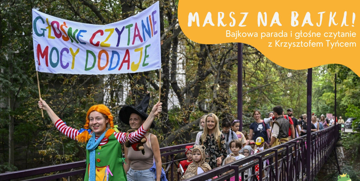 Bajkowa parada i głośne czytanie z Edytą Janusz - Ehrlich