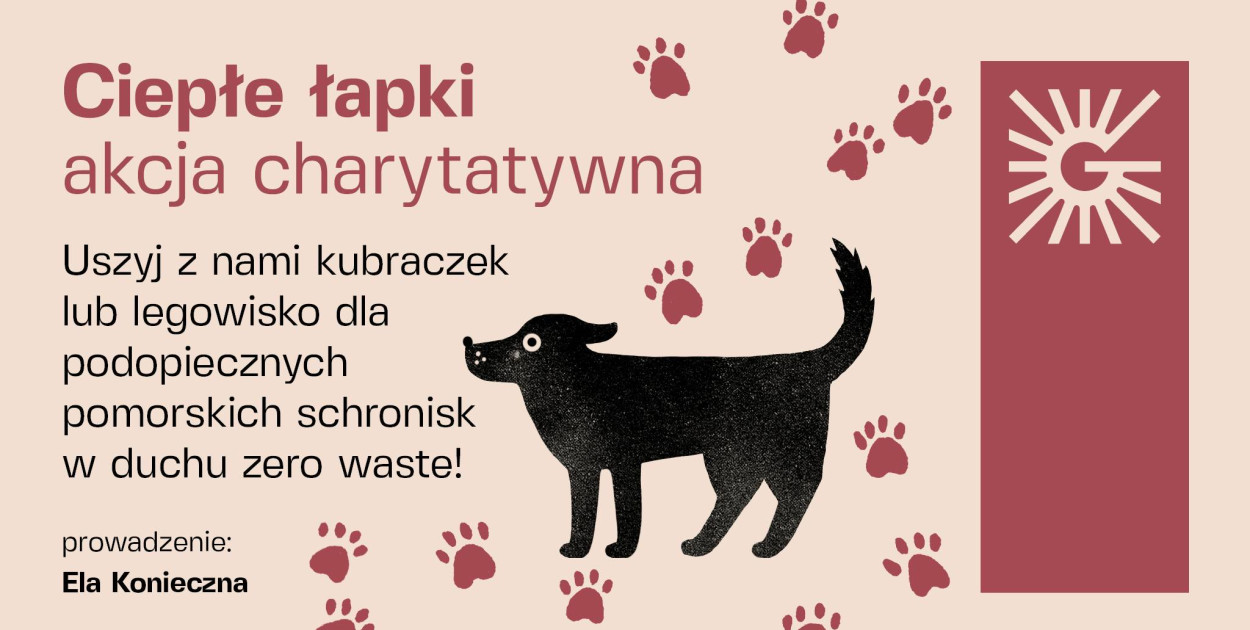 Akcja charytatywna "Ciepłe łapki"
