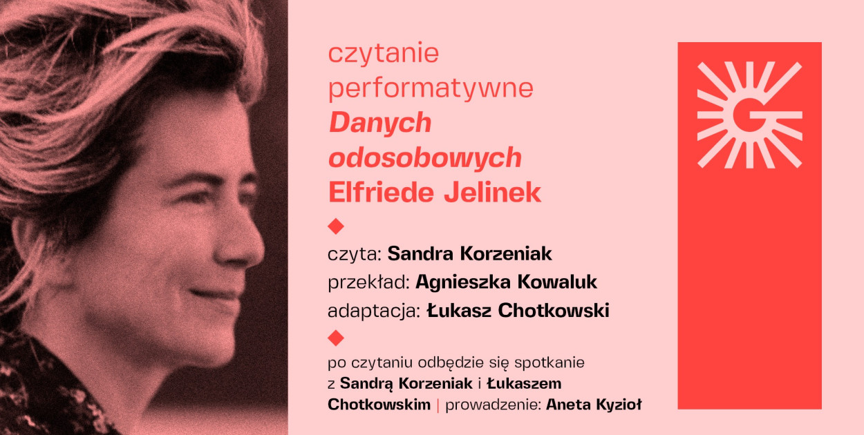 Czytanie performatywne książki "Dane osobowe"