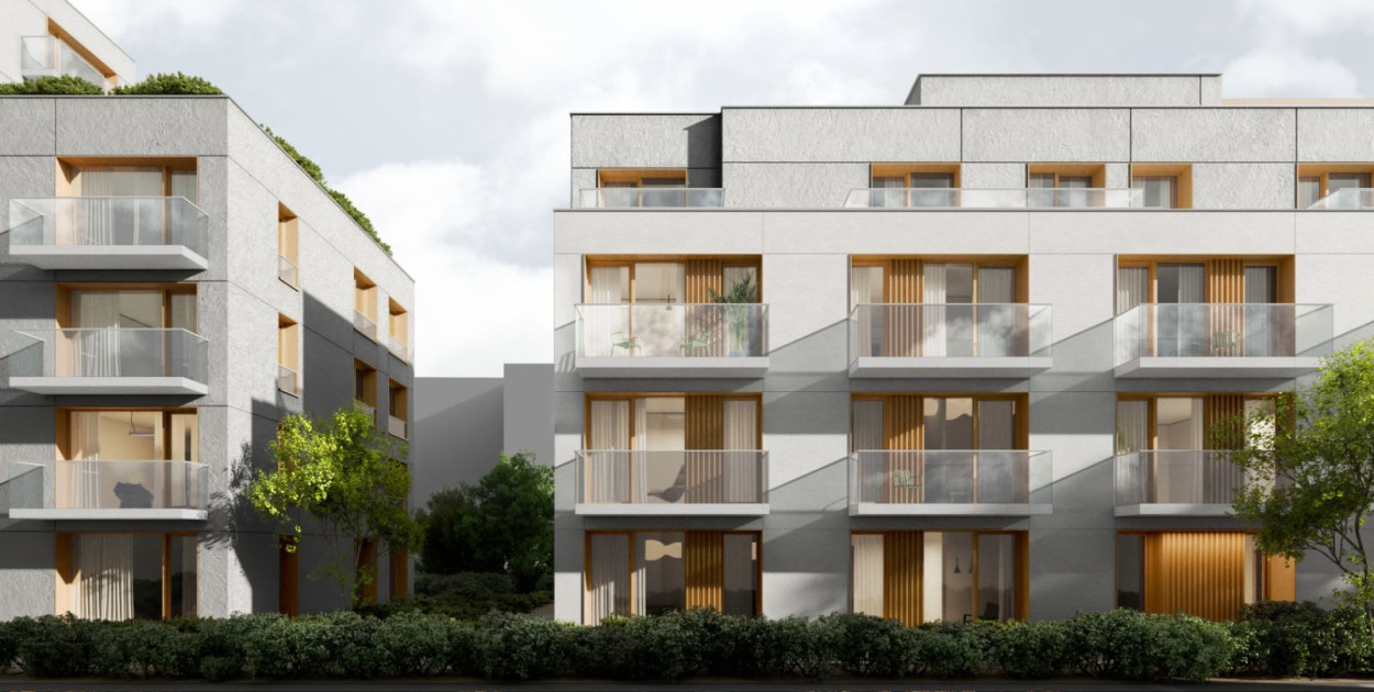 Wizualizacje inwestycji Alides w Sopocie przy ul. Rzemieślniczej 13: materiały prasowe Alides Polska.