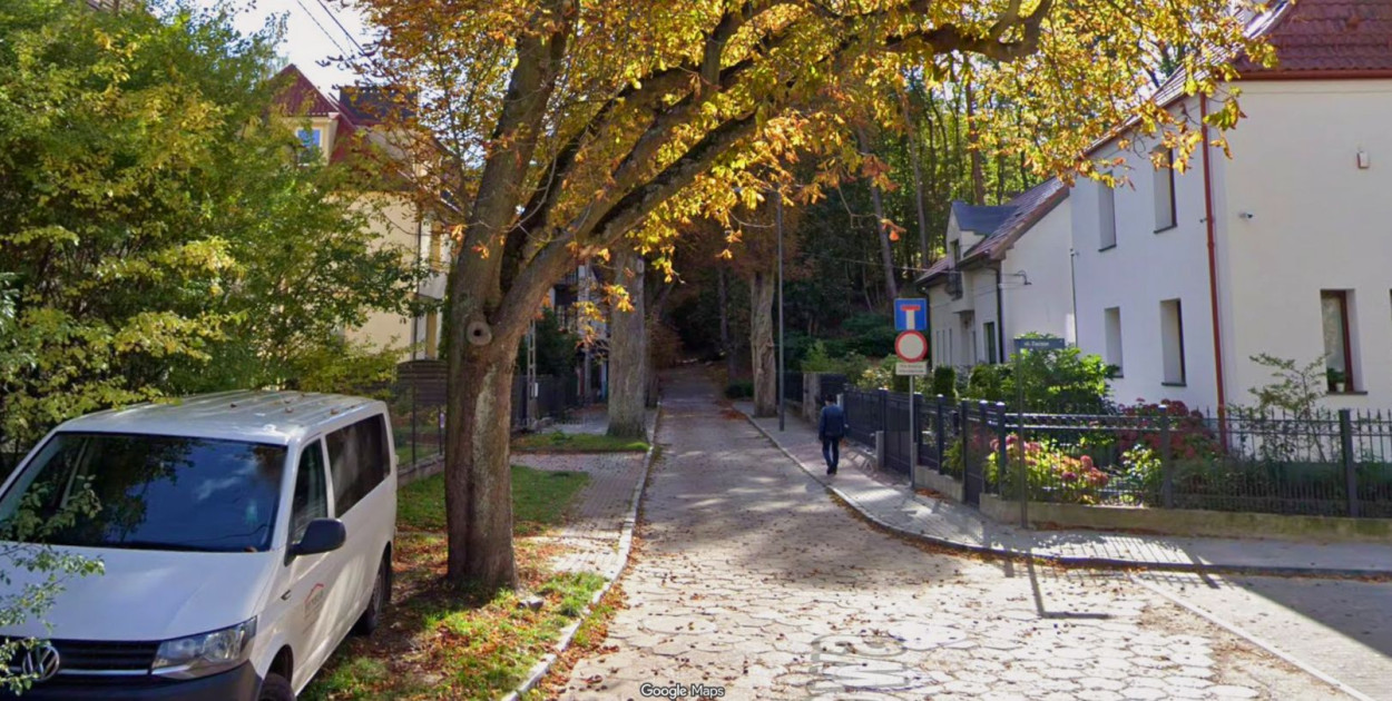 Zdjęcie poglądowe - ulica Piaskowa w Sopocie. Fot. Google Street View