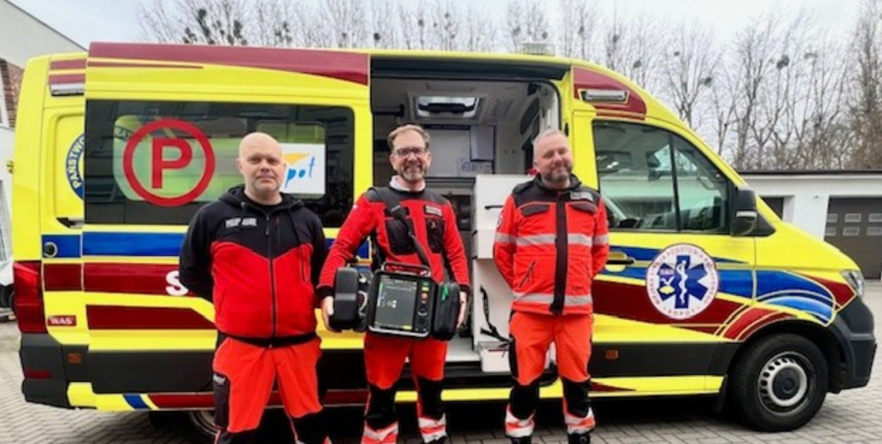 Fot. SP ZZOZ Miejska Stacja Pogotowia Ratunkowego z Przychodnią w Sopocie