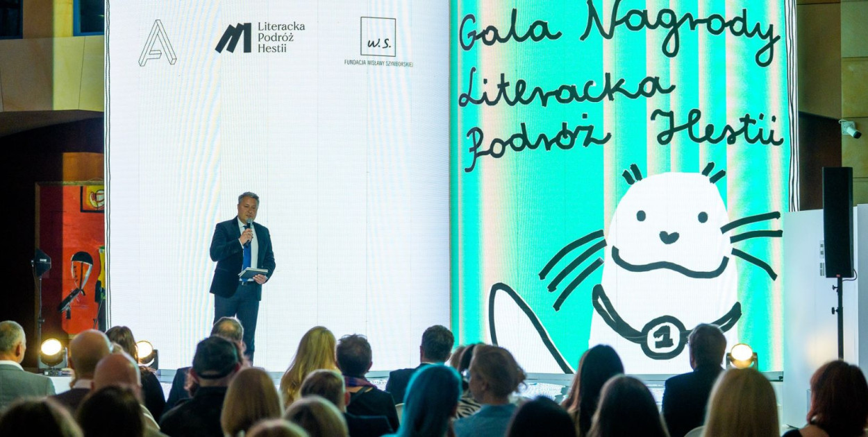 Gala Literacka Podróż Hestii 2025. Fot. Dawid Linkowski