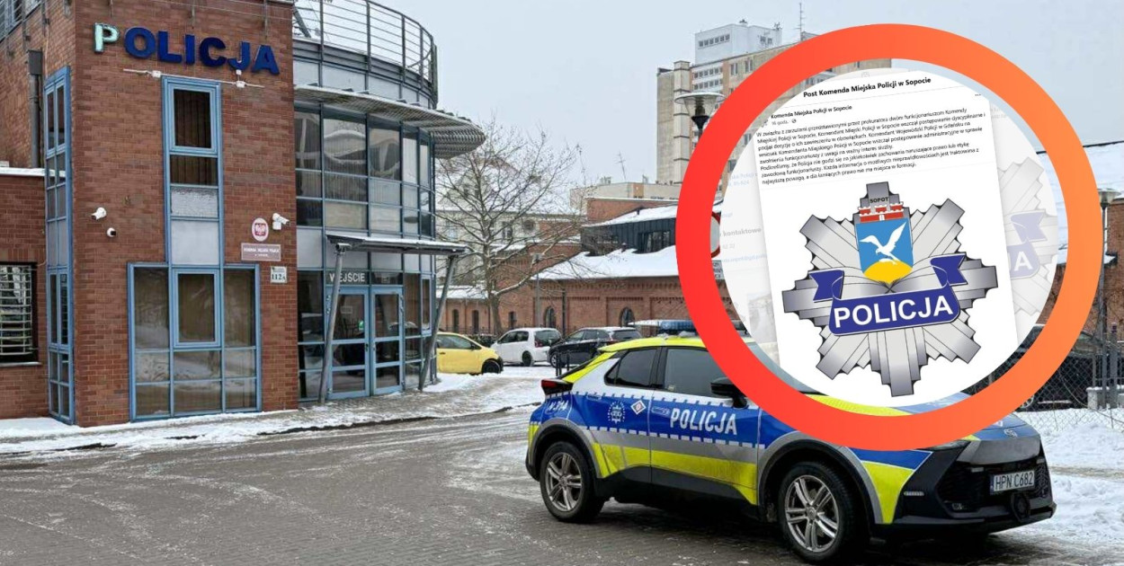 Policjanci z Sopotu usłyszeli zarzuty! W tle narkotyki i groźby karalne
