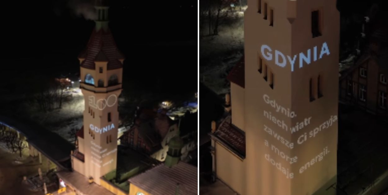 Z Sopotu popłynęły życzenia dla Gdyni! Symboliczny gest na wielki jubileusz