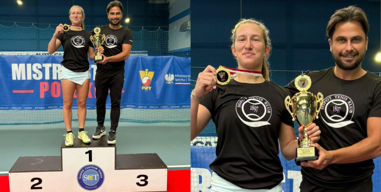 Sopot ma mistrzynię Polski w tenisie ziemnym. Inka Wawrzkiewicz ze złotem