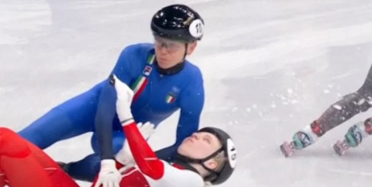 Groźny wypadek na igrzyskach. Gdańszczanka z urazem twarzy zabrała głos..