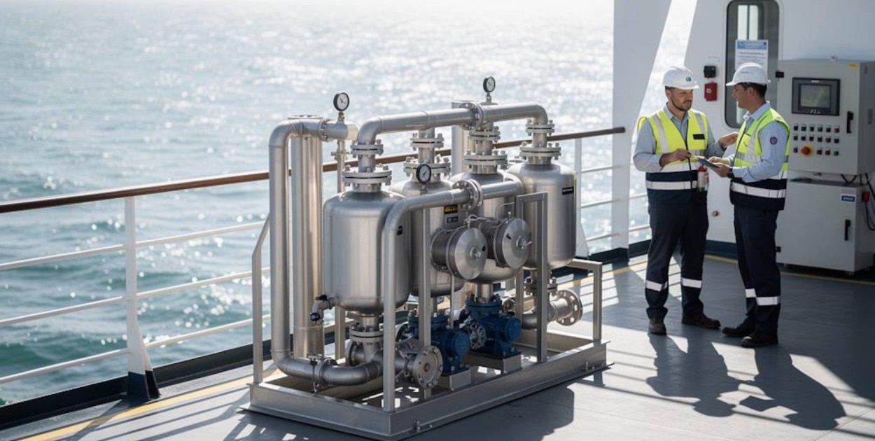 Postępowanie z wodami balastowymi w transporcie morskim