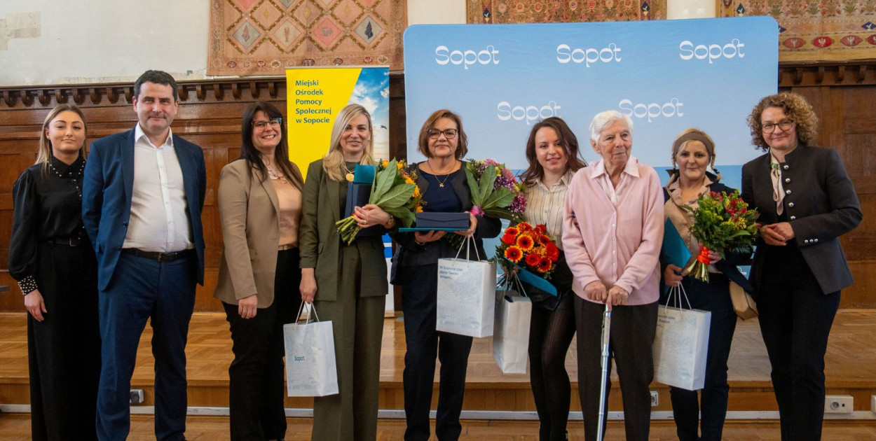 Sopot nagrodził najlepsze opiekunki i opiekunów środowiskowych
