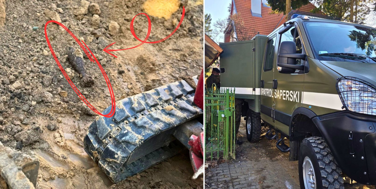 Niewybuch z czasów II wojny światowej znaleziony w Sopocie