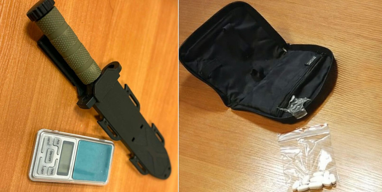 Setki porcji narkotyków u 16-latka w Sopocie! Miał też wagę i nóż