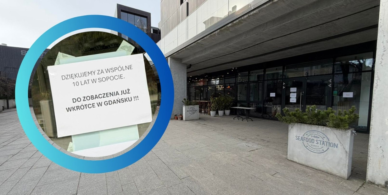 Znana restauracja z owocami morza znika z Sopotu