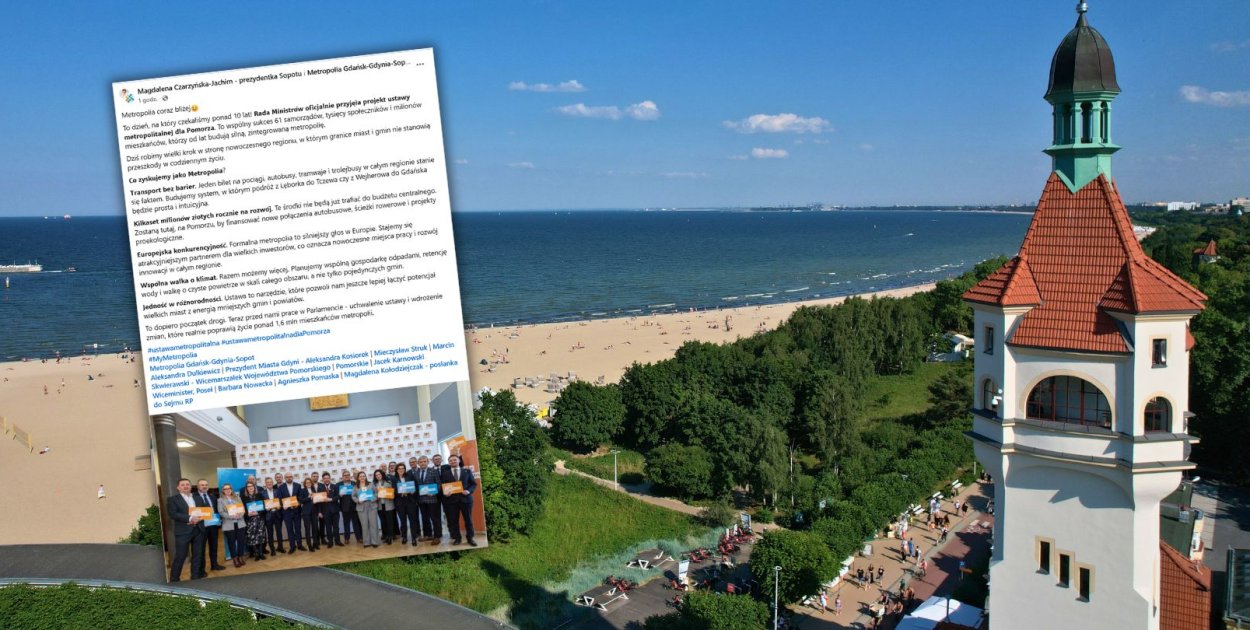 Przełom dla Trójmiasta i regionu! Rząd przyjął ustawę metropolitalną