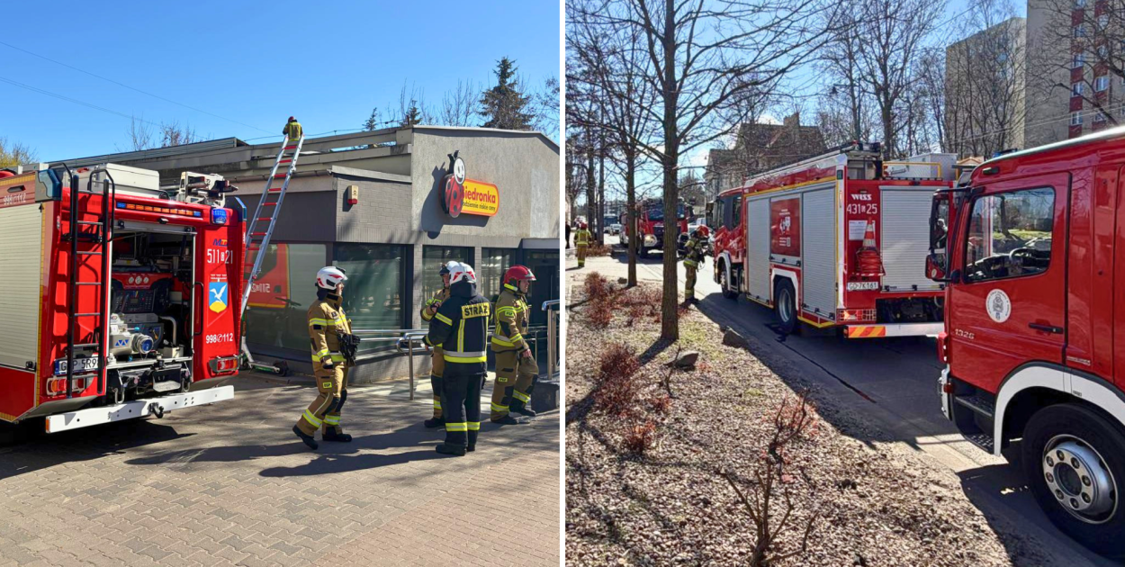 Sopoccy strażacy z masą pracy. Pomoc nadeszła z całego Trójmiasta
