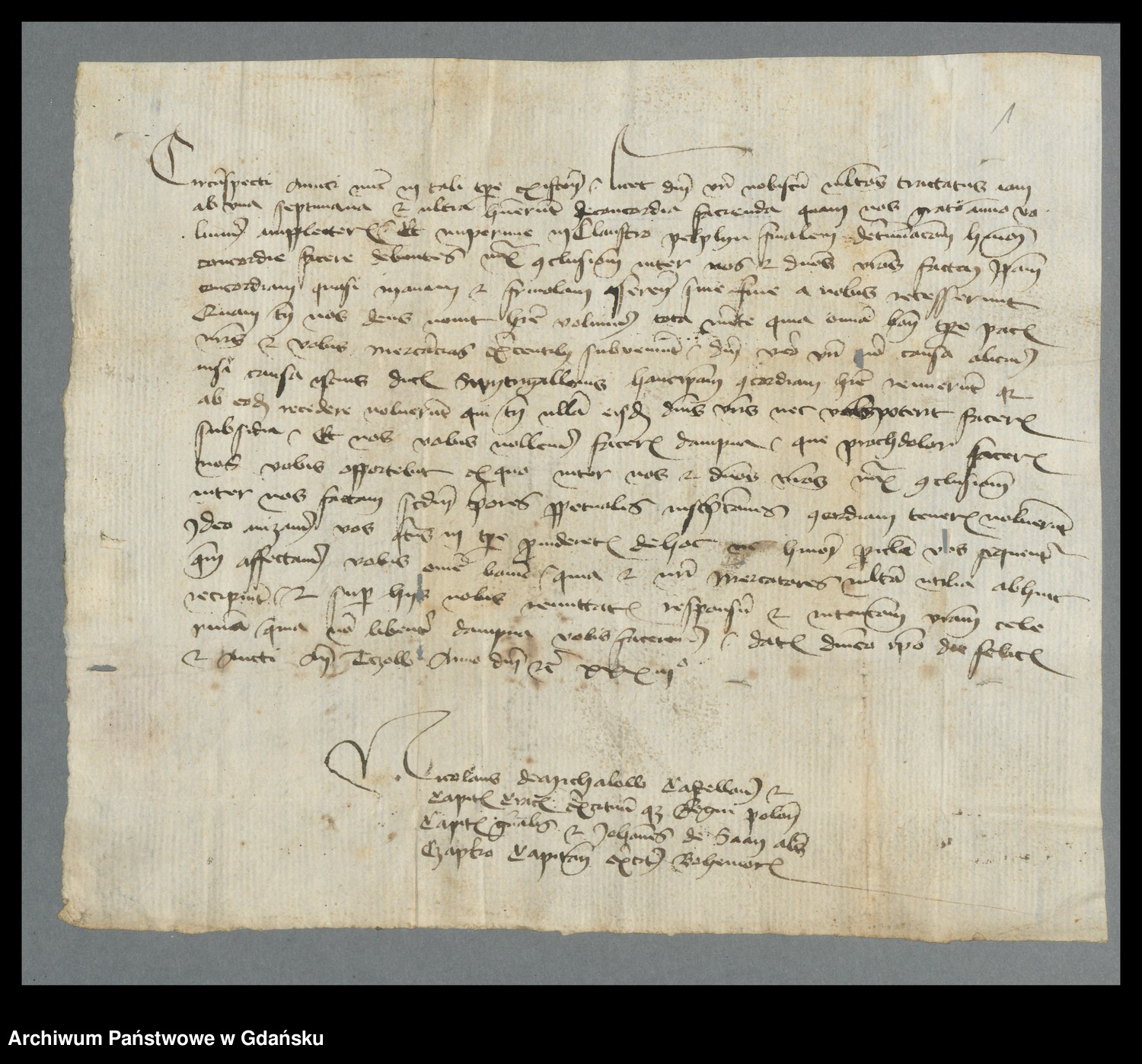 Źr&oacute;dło: Archiwum Państwowe w Gdańsku