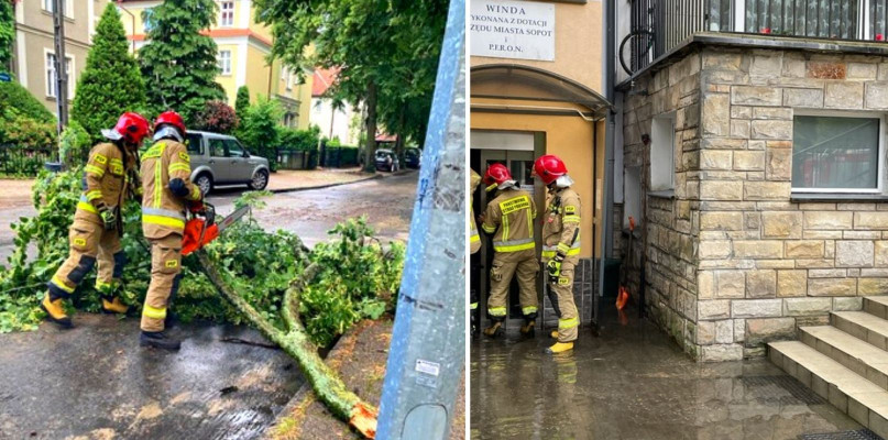 Fot. Komenda Miejska Państwowej Straży Pożarnej w Sopocie Fot. Komenda Miejska Państwowej Straży Pożarnej w Sopocie
