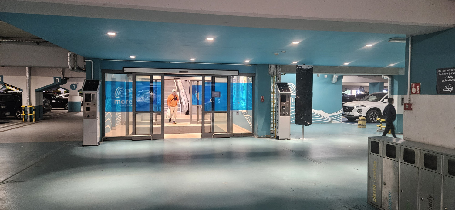 Galeria Morena parking Weip operator