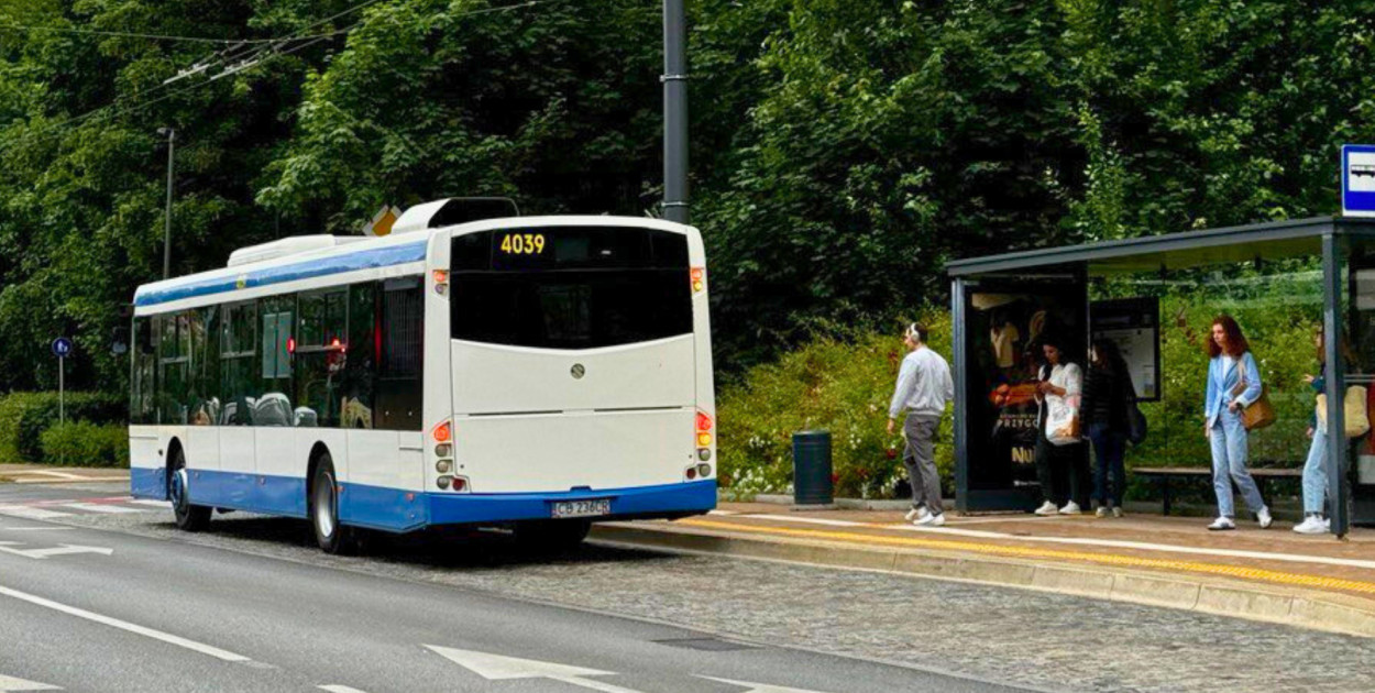 autobus w Sopocie