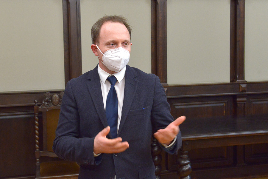 Marcin Skwierawski, wiceprezydent Sopotu. Fot. Krzysztof Krzempek/PG