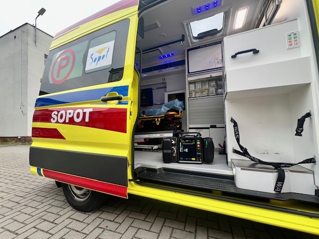 Fot. SP ZZOZ Miejska Stacja Pogotowia Ratunkowego z Przychodnią w Sopocie