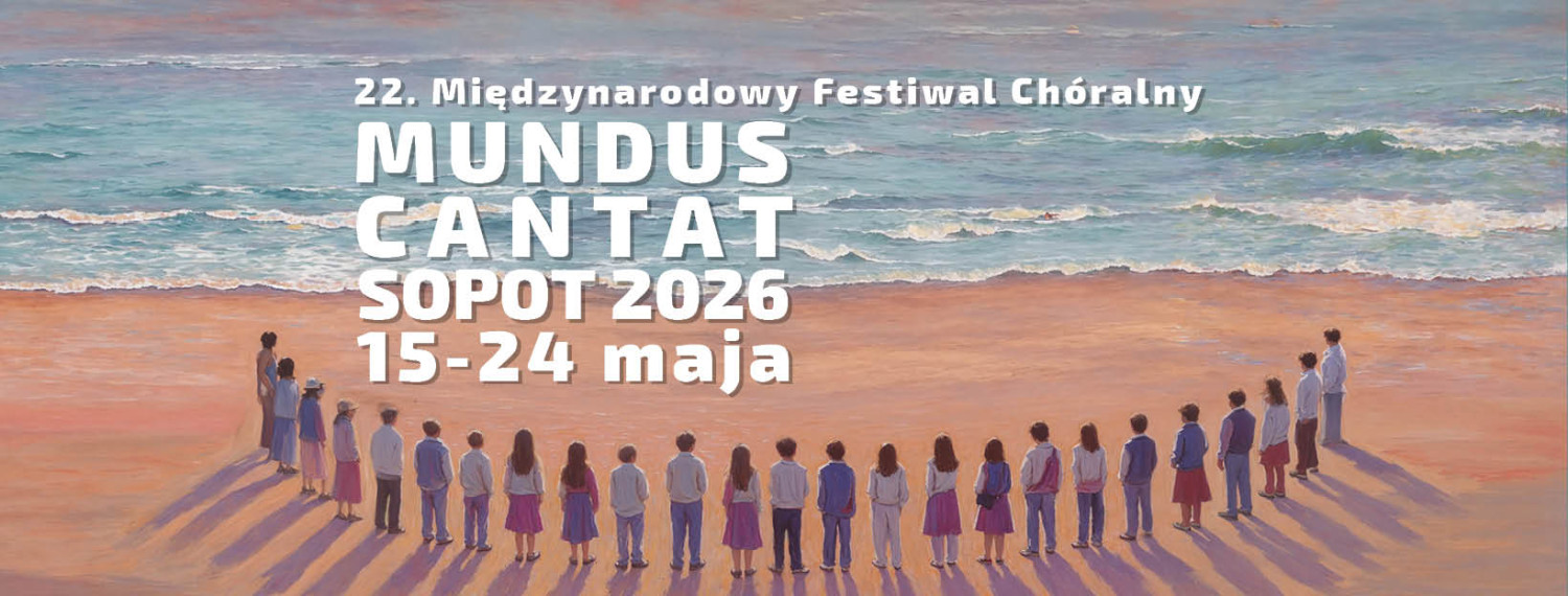 Materiały prasowe Mundus Cantat. Grafika promocyjna