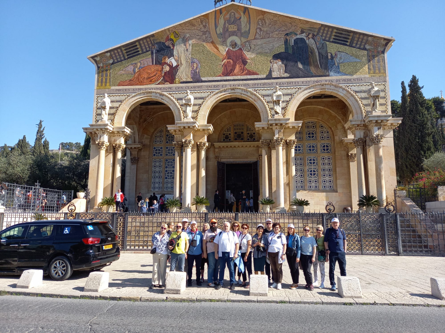 Ogród Getsemani, Kościół Wszystkich Narodów. Fot. materiały prasowe Mundus Cantat