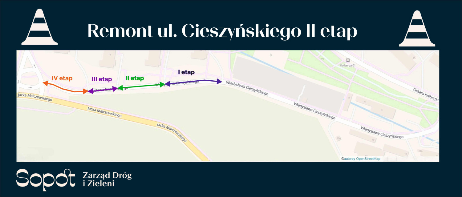 Materiały Zarządu Dróg i Zieleni w Sopocie