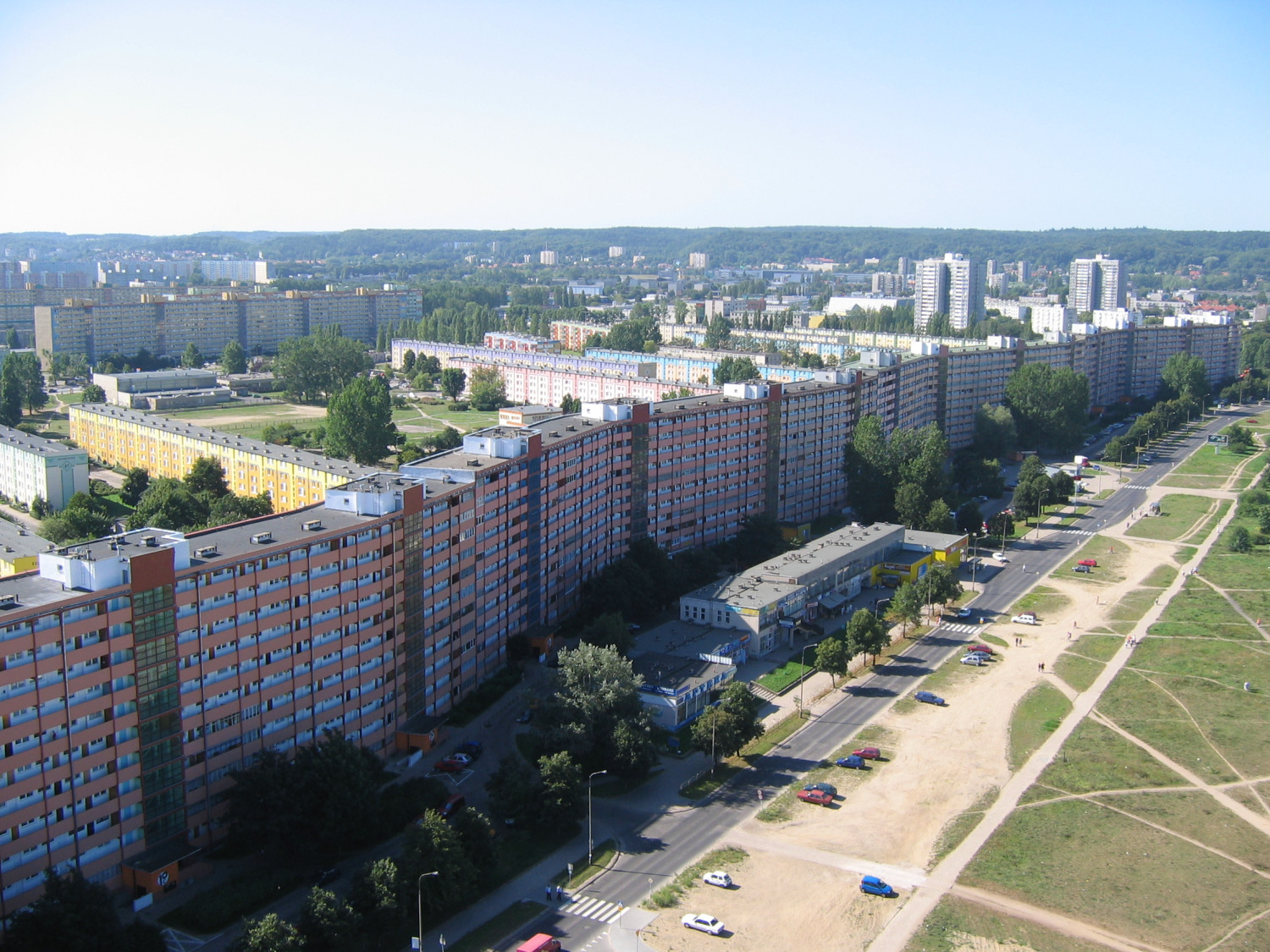 Falowiec przy ulicy Obrońców Wybrzeża na Przymorzu. Fot. Johan von Nameh (CC BY-SA 3.0)