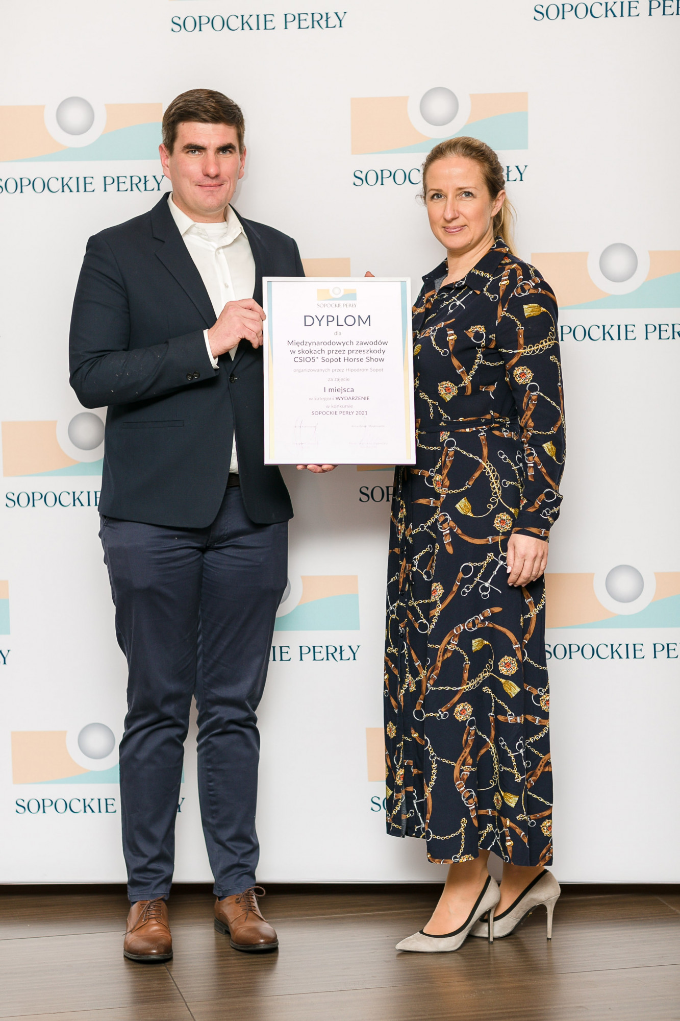 Hipodrom Sopot, zwycięza w kat. Wydarzenie - Sopockie Perły 2021. Fot. Julia Michalczewska-Szczęsna